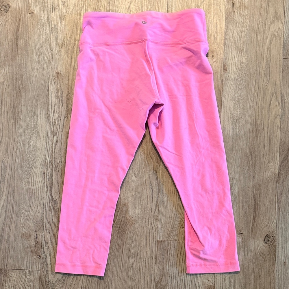 Pink Lululemon Leggings